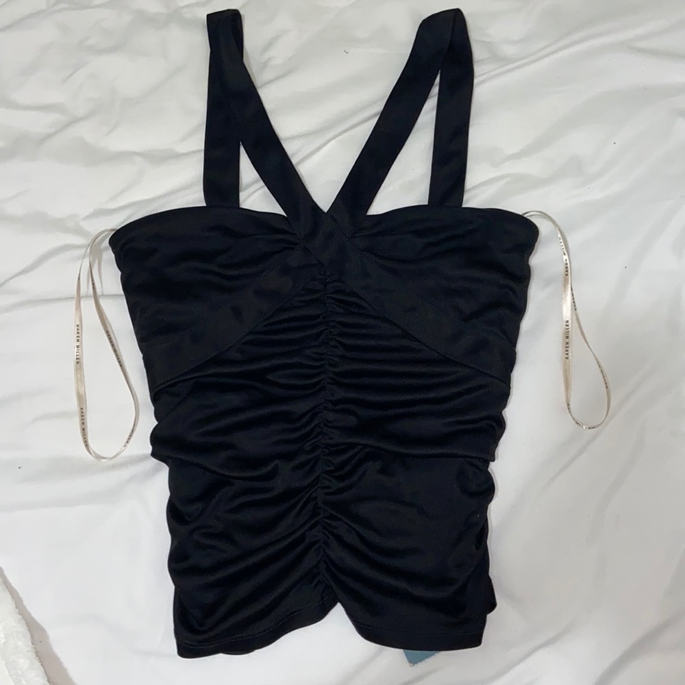Ruched Karen Millen top, new with tags/ NWT